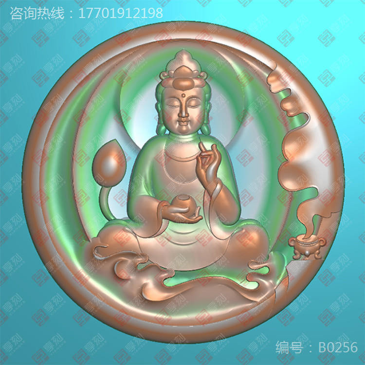 玉石雕刻观音图案大全