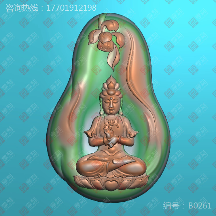 好看的玉雕观音图案大全