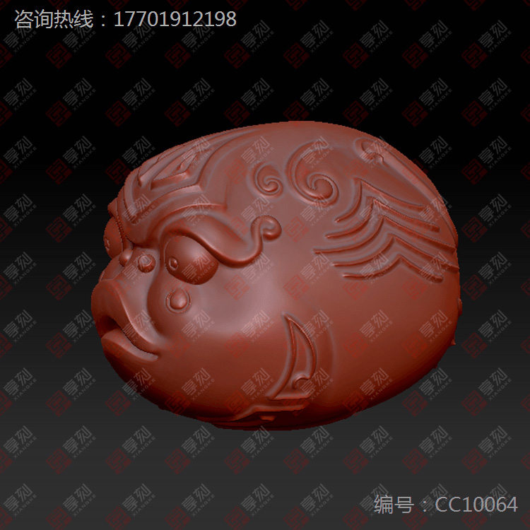珠子工艺品雕刻图案