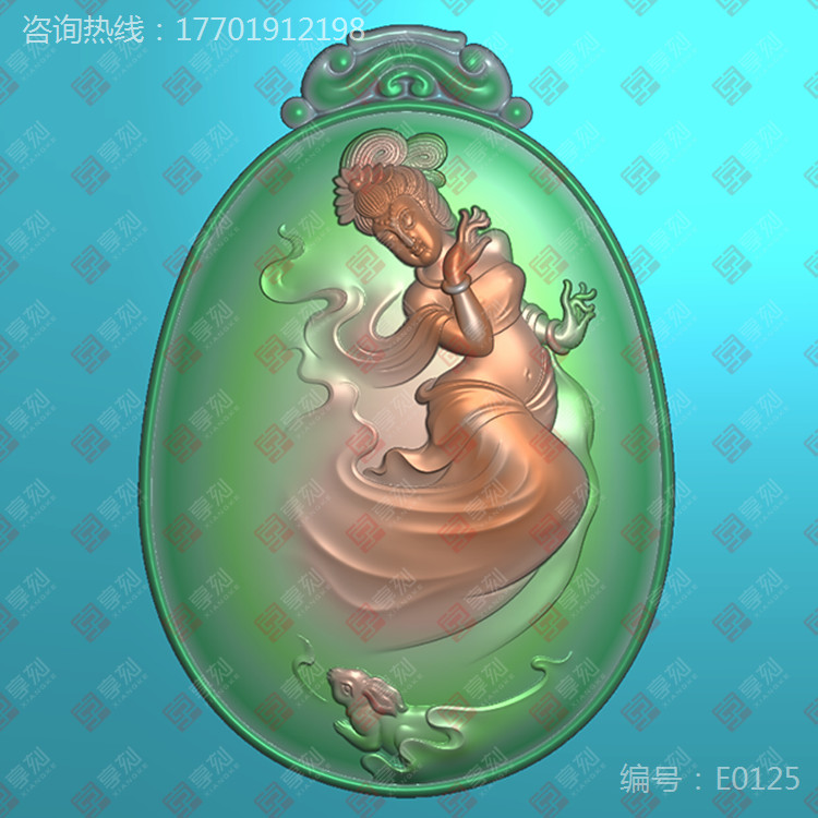翡翠雕刻电脑图纸设计