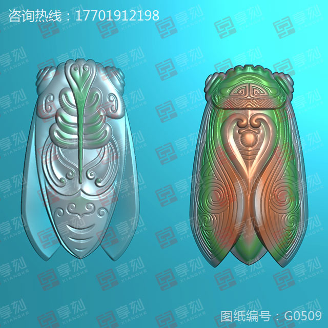 自学玉雕图案