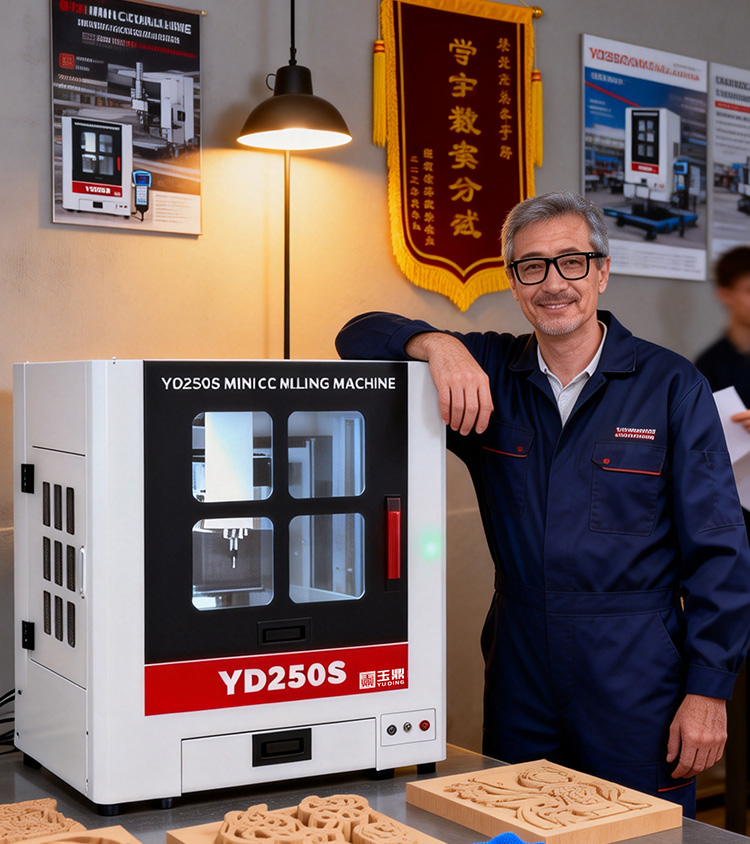 YD250S 四轴桌面精雕机