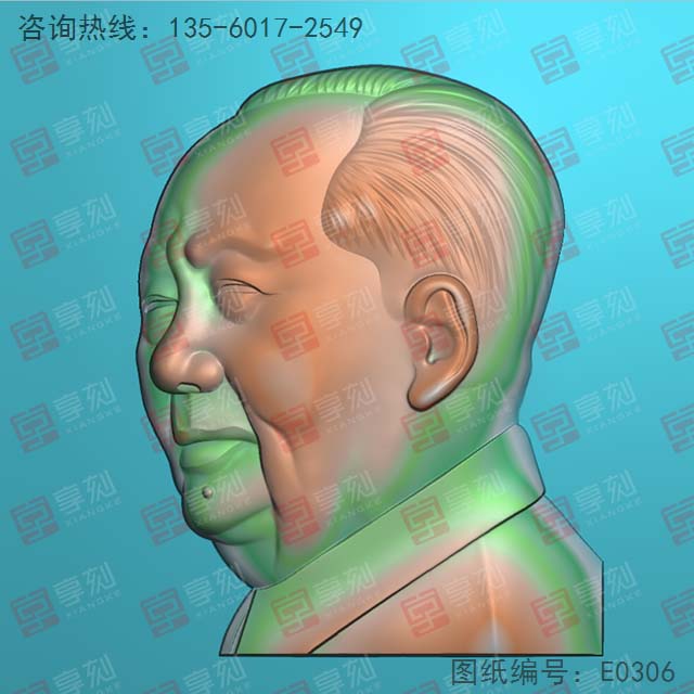 伟大人物二玉石雕刻图纸_电脑数控玉石雕刻机厂家